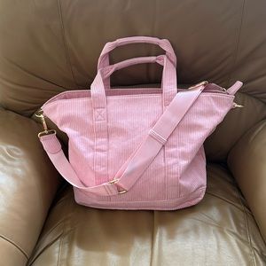 Pink Stoney Clover mini tote bag